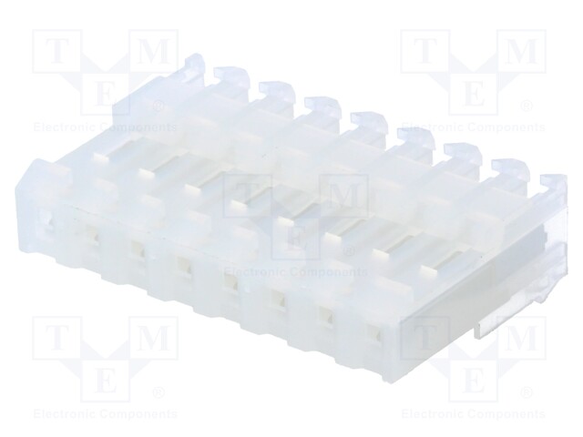 Plug; wire-board; female; PIN: 8; 3.96mm; IDC; for cable; MAS-CON