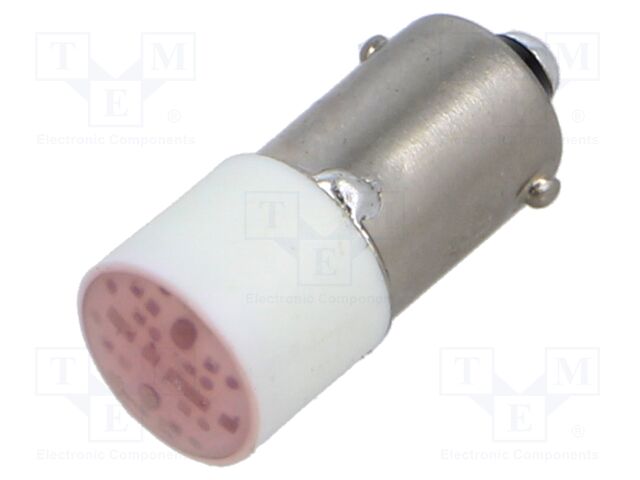 LED; red; Cap: BA9S; 24VAC; 24VDC