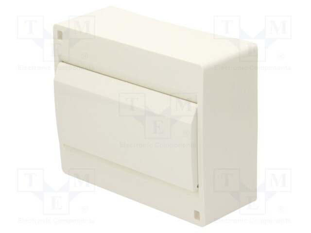 Enclosure: for modular components; IP40; No.of mod: 10