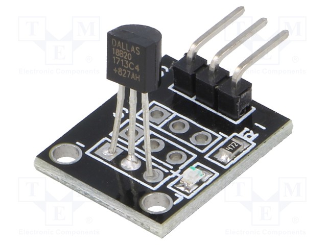 Sensor: atmospheric; temperature; 1-wire,digital; 3.3÷5VDC