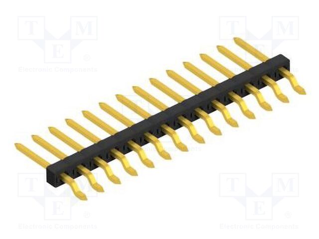 Connector: pin strips; pin header; male; PIN: 14; 2mm; SMT; 1x14