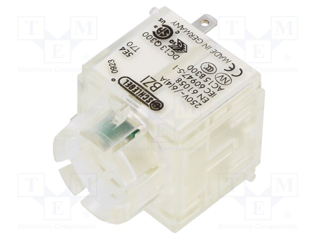 Contact block; -30÷70°C; IP00; Contacts: NO; 3mm
