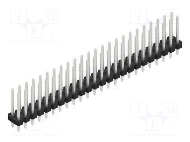 Connector: pin strips; pin header; male; PIN: 48; 2.54mm; THT; 2x24