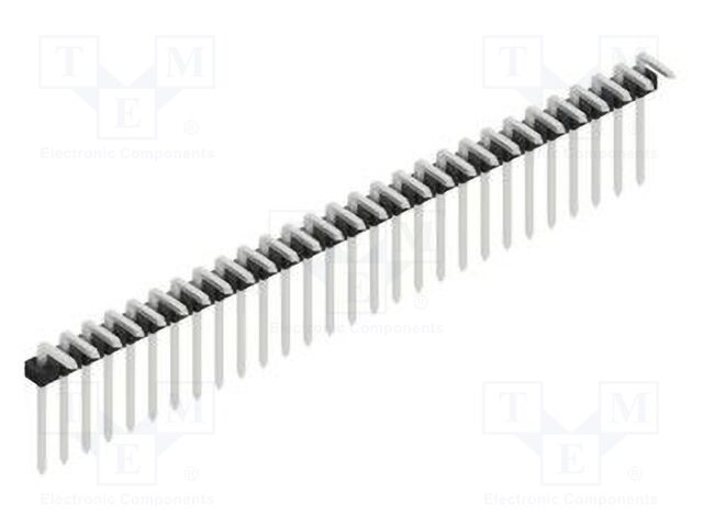 Connector: pin strips; pin header; male; PIN: 28; 2mm; THT; 1x28