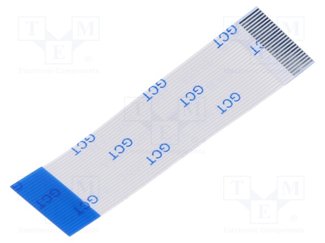 FFC cable; Cores: 24; Cable ph: 0.5mm; L: 50mm; 60V; Plating: tinned