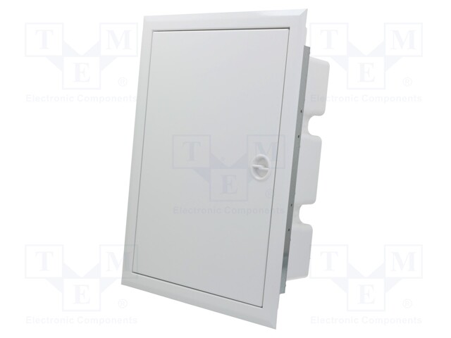 Enclosure: for modular components; IP40; white; No.of mod: 12