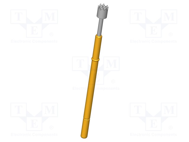 Test needle; Operational spring compression: 4mm; 5A; Ø: 2.5mm