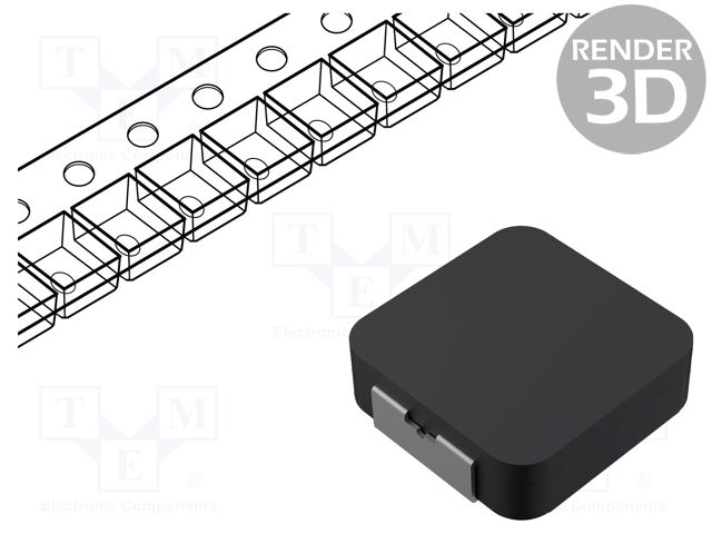 Inductor: ferrite; SMD; 2.2uH; 2.76A; 71mΩ; ±30%; VLCF