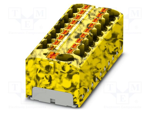 Splice terminal: rail; 32A; 450V; push-in; PA; L: 21.7mm; 0.2÷6mm2