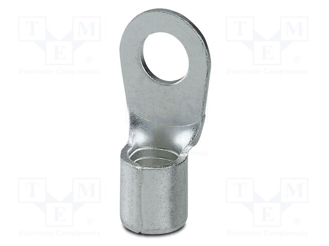 Non-insulated; Body: silver; Tip: ring
