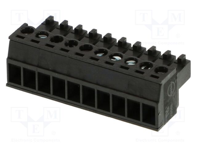 Pluggable terminal block