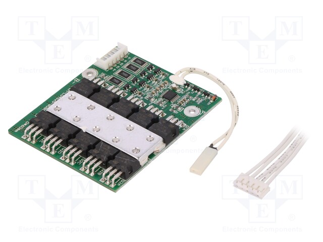 PCB protection; Li-FePO4; 60x70x9mm; 20A; 12.8VDC