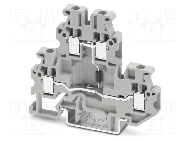 Splice terminal: rail; 500mA; 500V; screw terminal; PA; L: 50.8mm