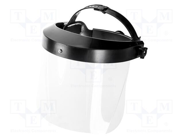 Face protection; transparent; polycarbonate; 200x350x1mm