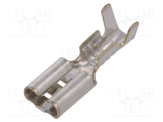Terminal: flat; 4.8mm; 0.8mm; female; 1.5÷2.5mm2; crimped; tinned