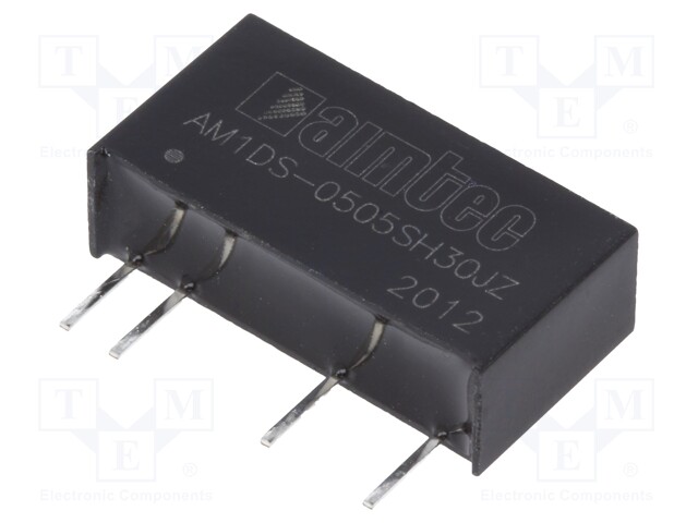 Converter: DC/DC; 1W; Uin: 4.5÷5.5V; 5VDC; Iout: 200mA; SIP7; 2.3g