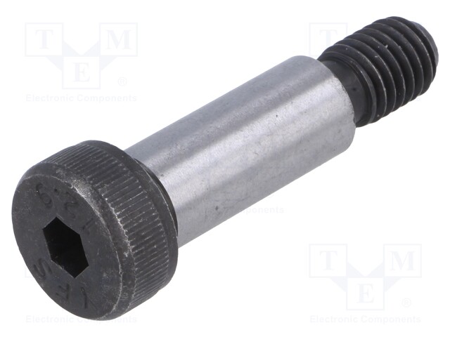 Shoulder screw; Mat: steel; Thread len: 16mm; Thread: M10; ISO: 7379