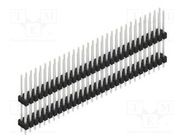 Connector: pin strips; pin header; male; PIN: 60; 2.54mm; THT; 2x30