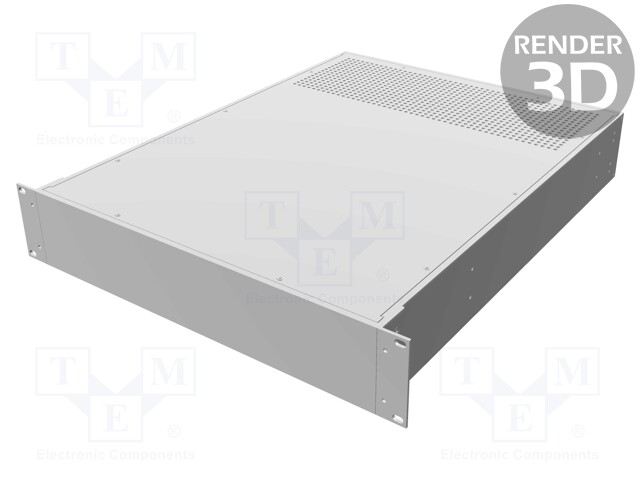 Enclosure: 19" standard; 2U; Enclos.mat: aluminium; Y: 559mm