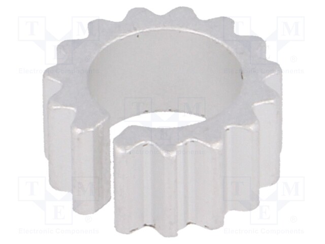 Heatsink: extruded; TO5; H: 6mm; 63K/W; aluminium