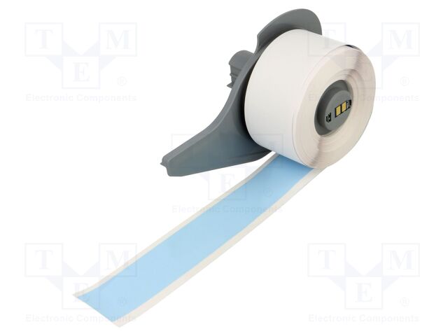Tape; 25.4mm; 15.24m; azure blue; self-adhesive; -40÷82°C