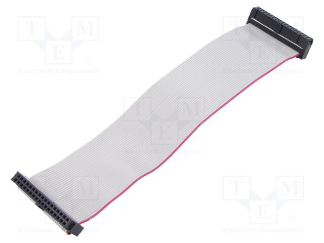 Ribbon cable with IDC connectors; Tape ph: 1.27mm; 0.2m