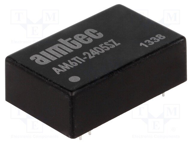 Converter: DC/DC; 6W; Uin: 18÷36V; 5VDC; Iout: 1.2A; DIP24; 13g