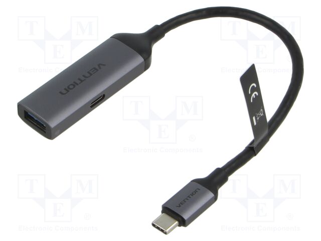 Hub USB; USB A socket,USB C socket,USB C plug; USB 3.2 Gen 2