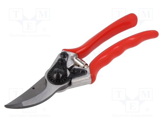 Garden pruner; 210mm; steel; Ø25mm max; L