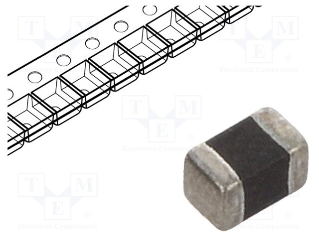 Inductor: ferrite; SMD; 1008; 2.2uH; 970mA; 0.1Ω; ftest: 1MHz; ±20%