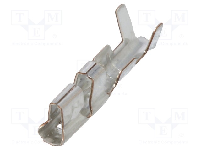 Contact; female; PNI; tinned; crimped; for cable; 3A; 2mm; 100V