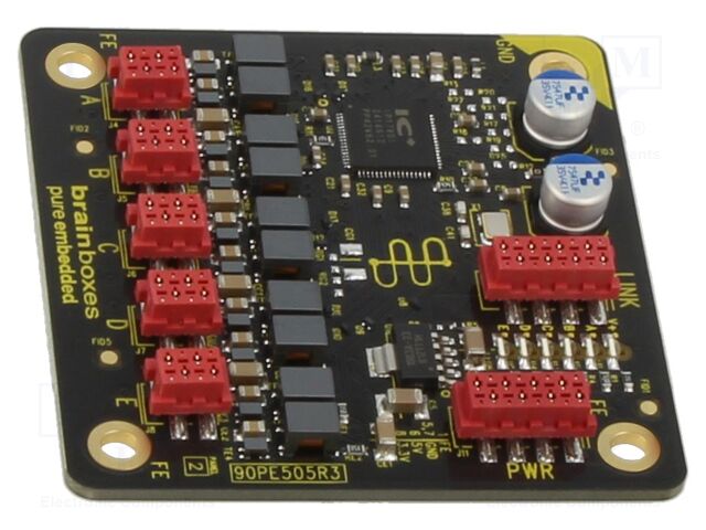 Switch Ethernet; unmanaged; Number of ports: 8; 3.3VDC,5VDC; PE
