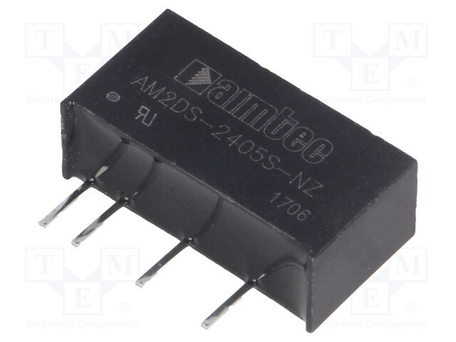 Converter: DC/DC; 2W; Uin: 21.6÷26.4V; 5VDC; Iout: 400mA; SIP7; 2.4g