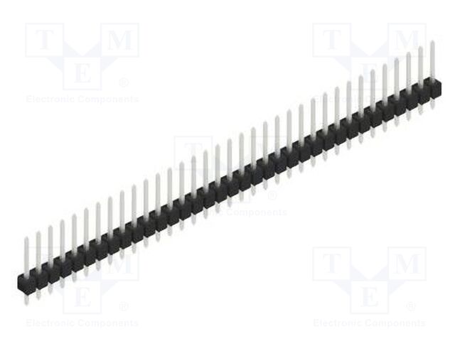 Connector: pin strips; pin header; male; PIN: 35; 2.54mm; THT; 1x35