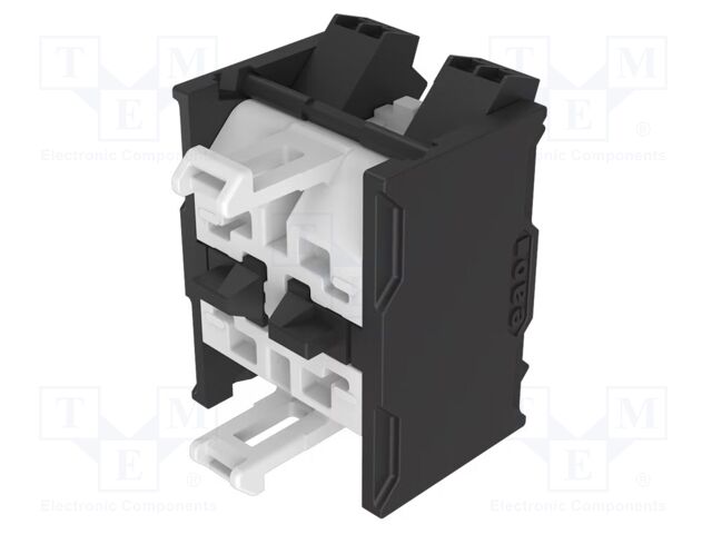 Contact block; 22mm; OptoHiT; front fixing; push-in terminals