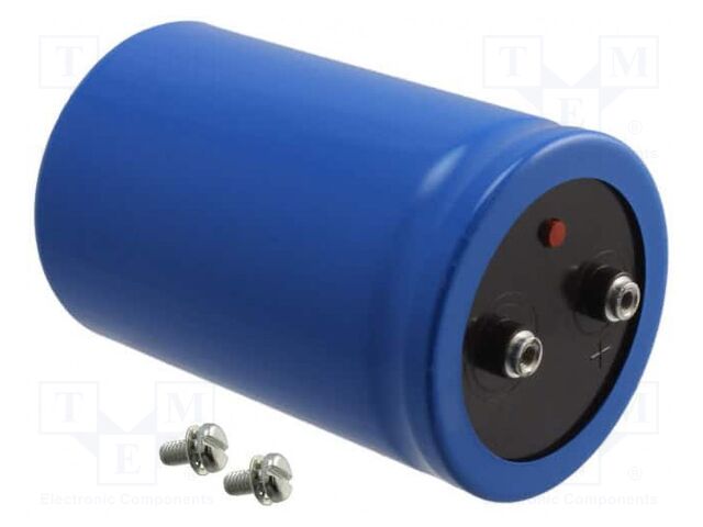 Capacitor: electrolytic; electrolytic; 3.6mF; 450VDC; 117x76.2mm