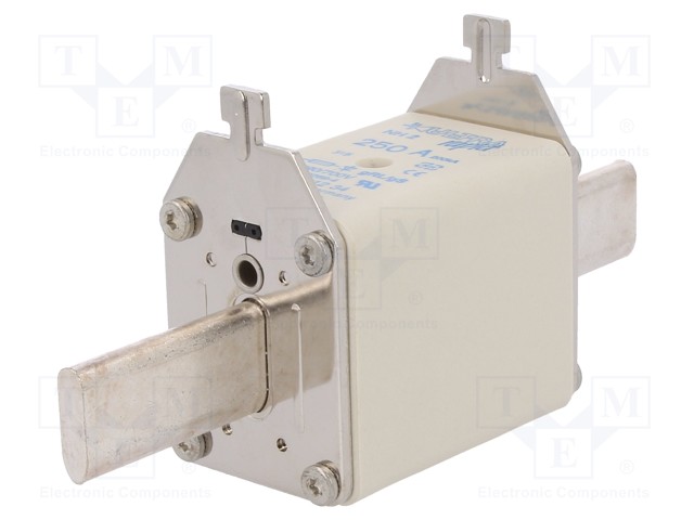 Fuse: fuse; gRL,gS; 250A; 690VAC; ceramic,industrial; NH2; URM