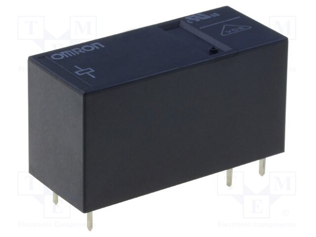 Relay: electromagnetic; SPST-NO; Ucoil: 12VDC; 16A/250VAC; 400mW