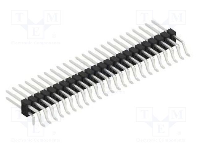Connector: pin strips; pin header; male; PIN: 48; 2.54mm; SMT,THT