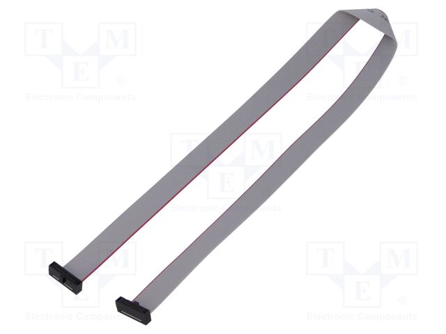 Ribbon cable with IDC connectors; Tape ph: 0.64mm; 381mm