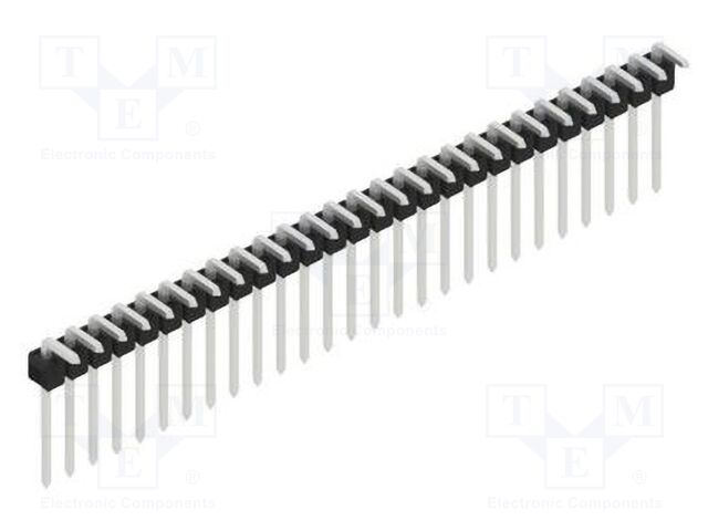 Connector: pin strips; pin header; male; PIN: 27; 2.54mm; THT; 1x27