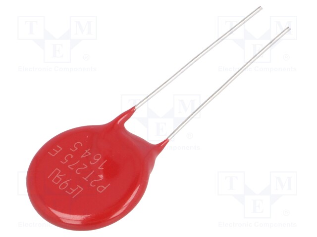 Varistor: metal-oxide; THT; 275VAC; 350VDC; 430V; 10kA; 190J