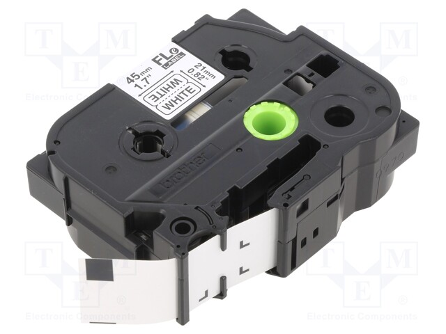 Label; Width: 21mm; Colour: white; Character colour: black; L: 45mm