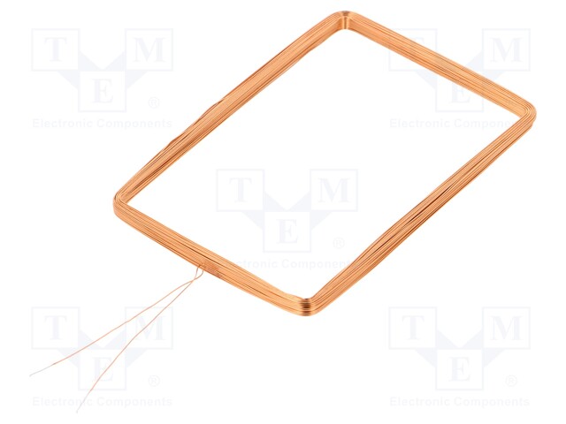 RFID antenna; 125kHz; Body dim: 45x65x3mm; Usable dim: 40x60x3mm