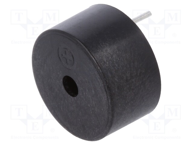 Sound transducer: piezo alarm; THT; 10mA; -20÷70°C; 3÷15VDC; 0.8g