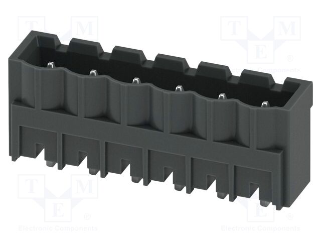 PCB headers, nominal cross section: 2.5 mm?, color: black, n