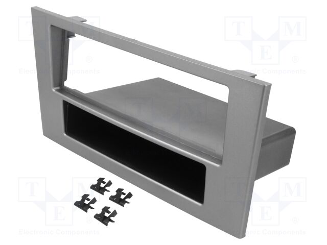 Radio mounting frame; Ford; 1 DIN; anthracite