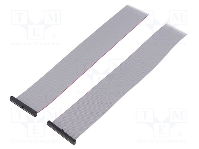 Ribbon cable with IDC connectors; Tape ph: 0.64mm; 1498.6mm