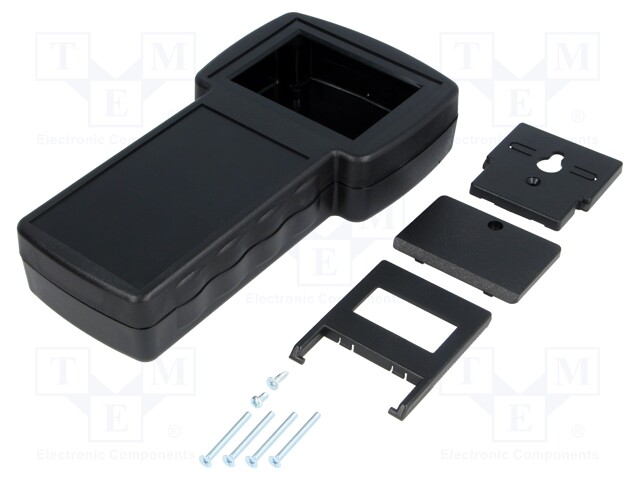 Enclosure: for devices with displays; X: 110mm; Y: 210mm; Z: 40.5mm
