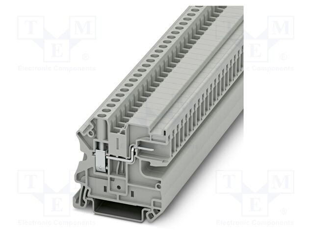 Splice terminal: rail; UT; PA; terminals: 2; W: 6.2mm; H: 49.8mm
